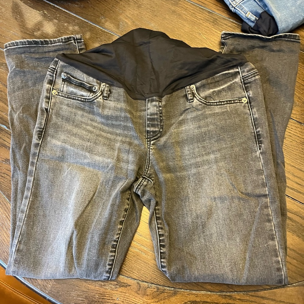 Full panel maternity jeans
